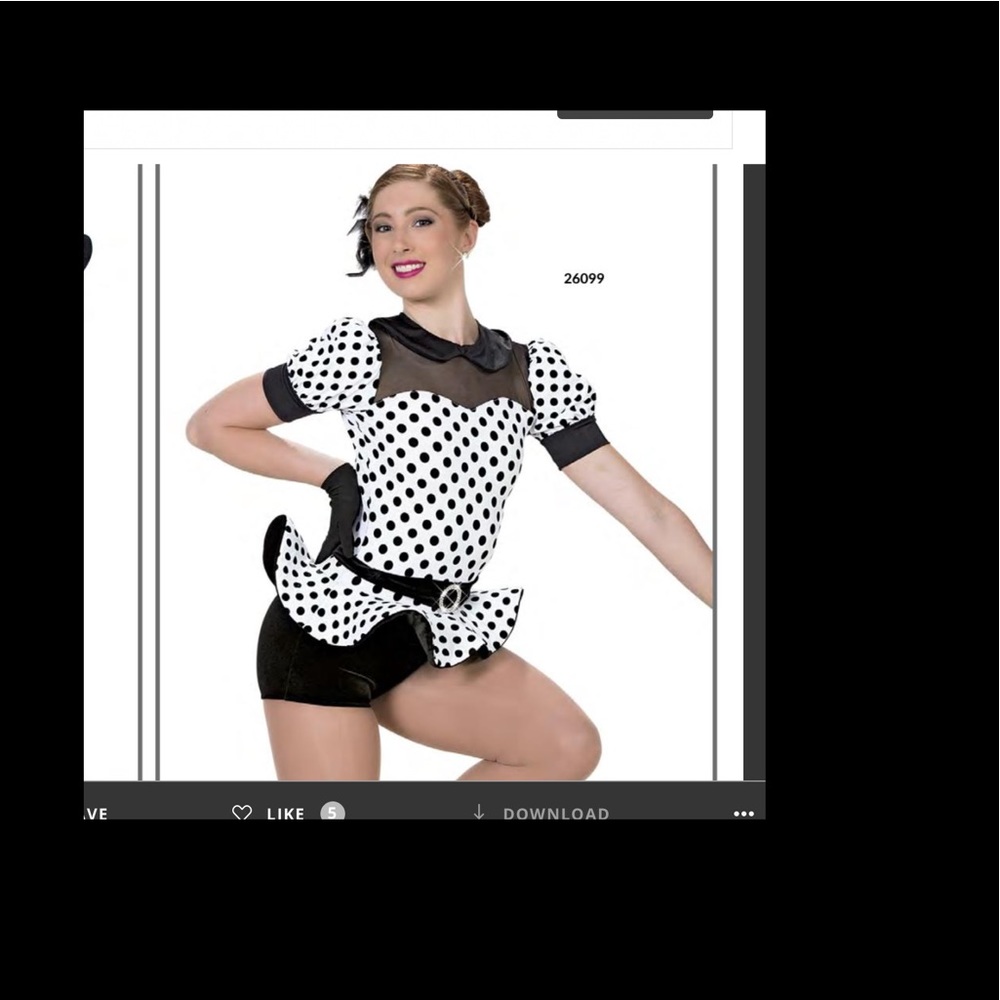Art Stone Dance Costume jazz tap M At The Hop - 2 available!